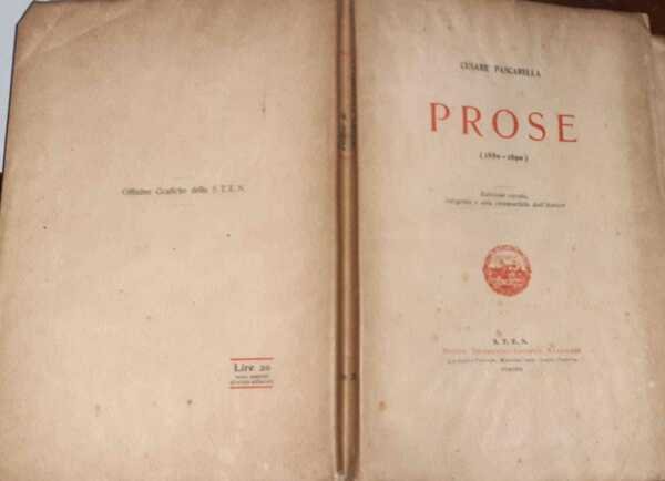 Prose (1880-1890)