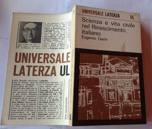 Scienza e vita civile nel Rinascimento italiano | Immagine principale