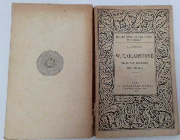 W.E. Gladstone nelle sue relazioni con l'Italia | Immagine principale