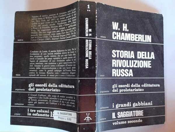 Storia della rivoluzione russa. Volume secondo