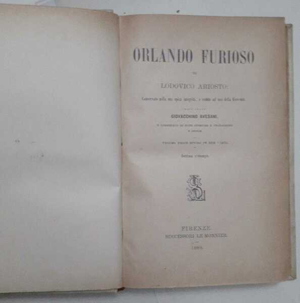 Orlando Furioso. Volume 1