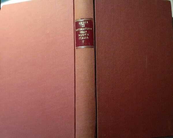 La letteratura della nuova Italia. Saggi critici. Volume quinto | Immagine principale