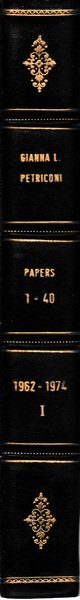 Papers 1-40. 1962 - 1974. I | Immagine principale