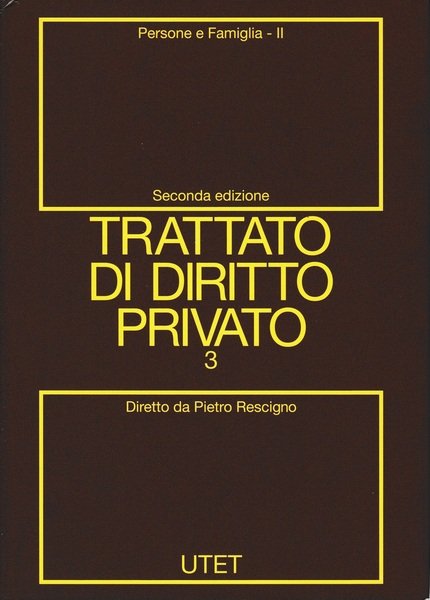Trattato di diritto privato: 3 | Immagine principale