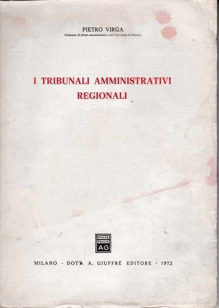 I tribunali amministrativi regionali