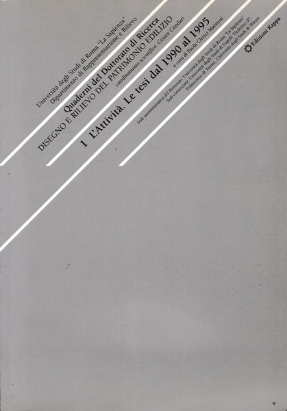 Quaderni del Dottorato di Ricerca. Disegno e rilievo del patrimonio … | Immagine principale