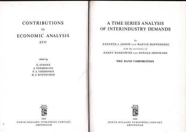 A time series analysis of interindustry demands | Immagine principale