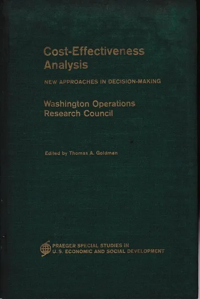 Cost-effectiveness Analysis. New approaches in decision-making | Immagine Gallery 1
