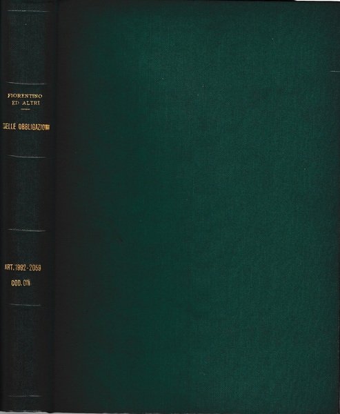 Libro quarto delle obbligazioni art. 1992-2059