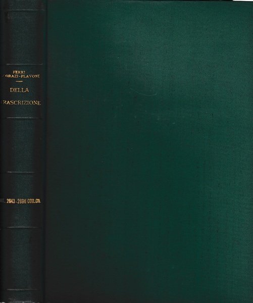 Libro sesto. Tutela dei diritti art. 2643-2696