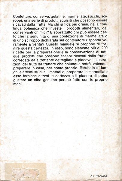 Le conserve di frutta