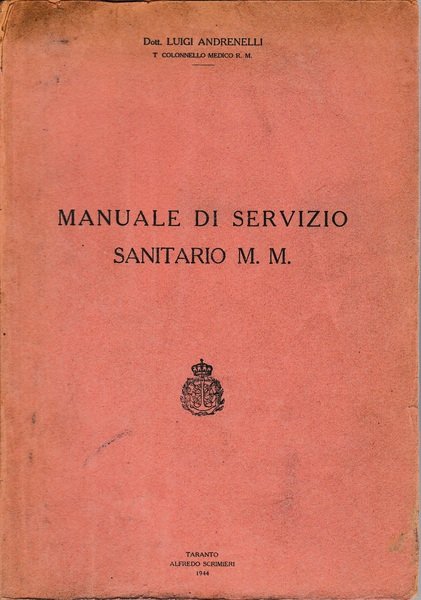 Manuale di servizio sanitario M. M.