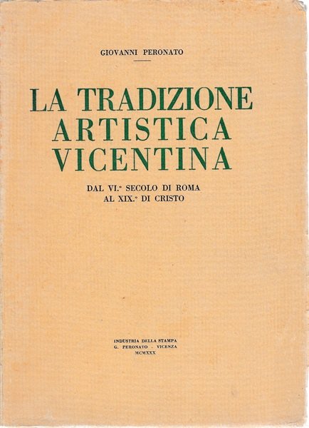 La tradizione artistica Vicentina