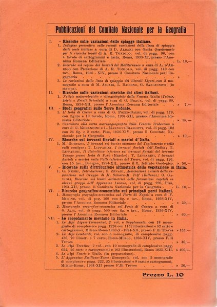 Contributi alla carta antrpogeografica della Venezia Tridentina vol. 2