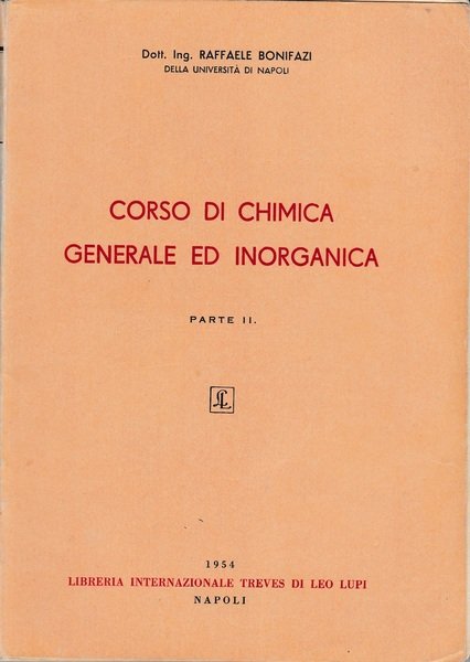 Corso di Chimica generale ed inorganica parte seconda