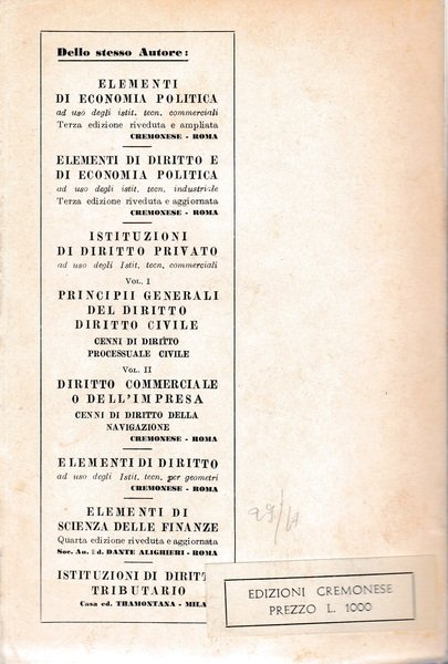 Istituzioni di Diritto Pubblico