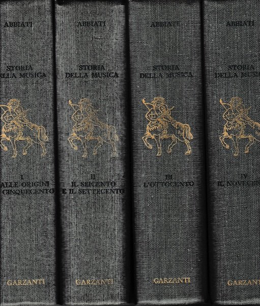 Storia della musica 4 volumi