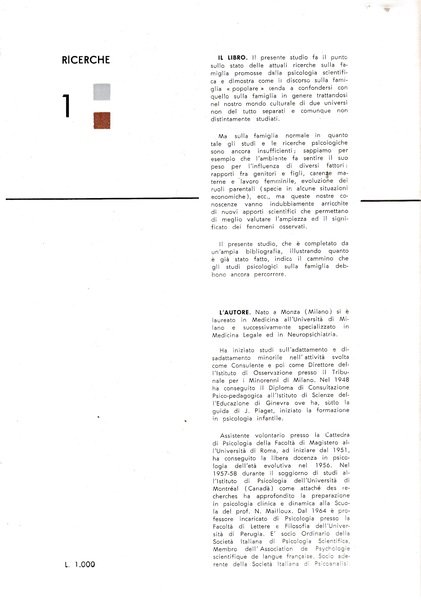 Il contributo della Psicologia allo studio della famiglia