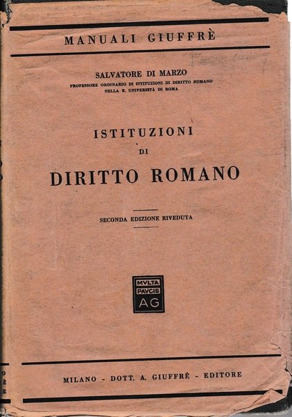 Istituzioni di diritto romano