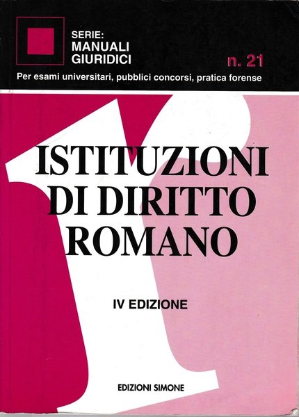 Istituzioni di diritto romano