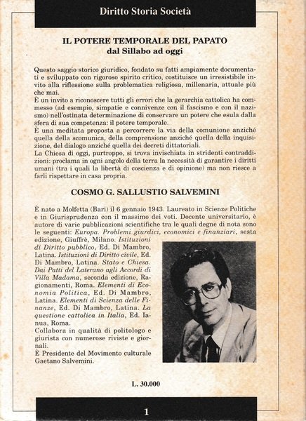 Il potere temporale del papato, dal Sillabo ad oggi | Immagine Gallery 3