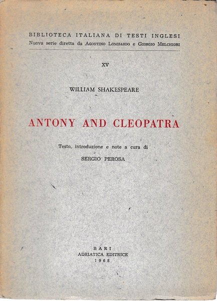 Antony and Cleopatra | Immagine principale