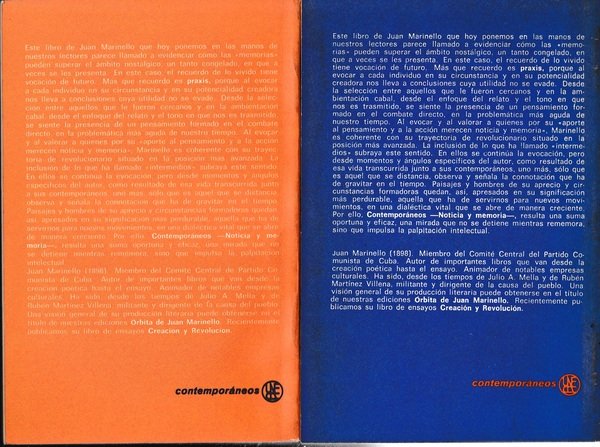 Contemporàneos. Noticia y memoria 2 volumi | Immagine Gallery 2