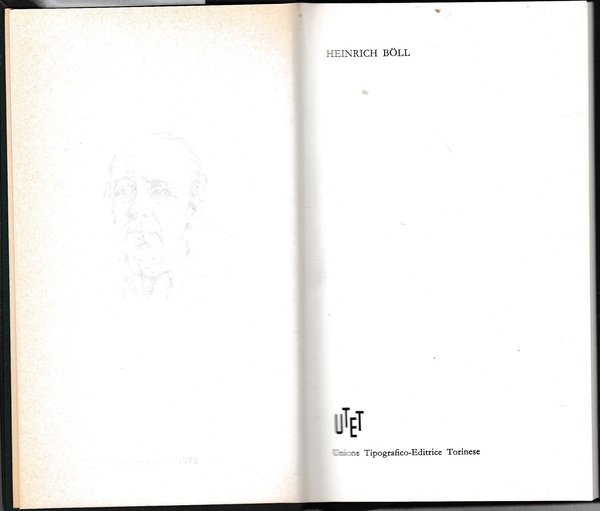 Heinrich Boll. Premio Nobel 1972