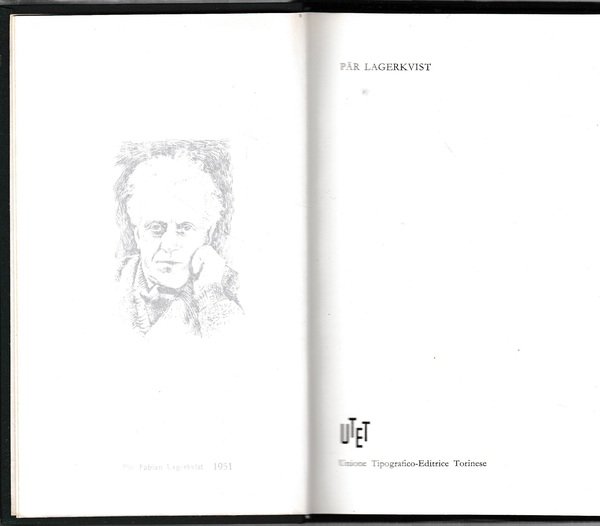 Par Lagerkvist. Premio Nobel 1951
