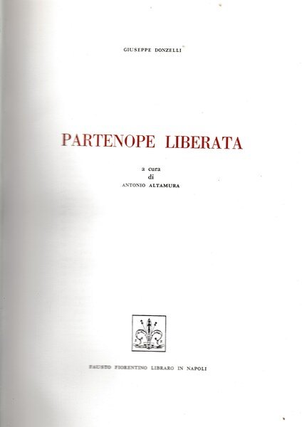 Partenope liberata | Immagine principale
