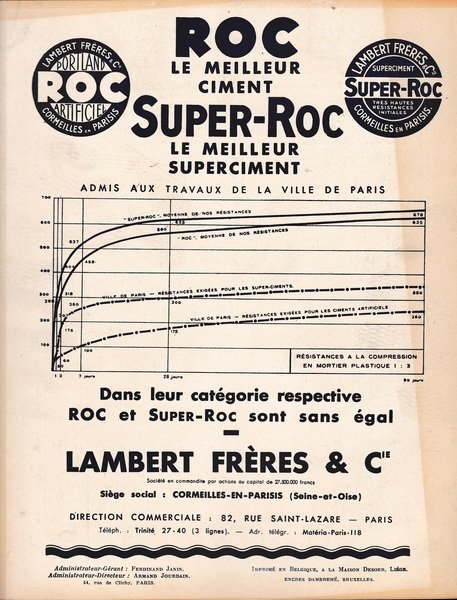 La Tecnique des Travaux, 10^ anno, n. 4 aprile 1934 | Immagine Gallery 2