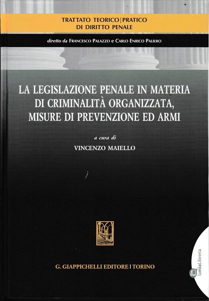 La legislazione penale in materia di criminalità organizzata, misure di … | Immagine principale