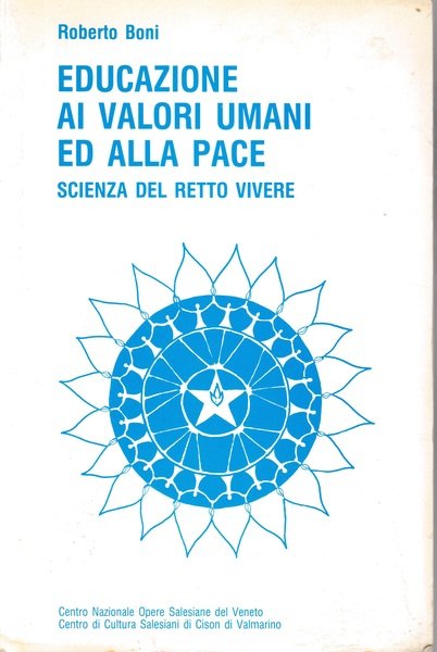 Educazione ai valori umani ed alla pace