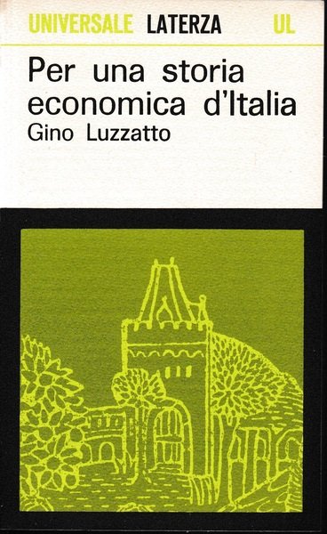 Per una storia economica d'Italia | Immagine principale