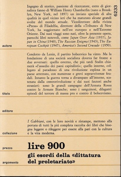 Storia della Rivoluzione russa, volume secondo