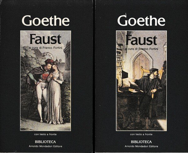 Faust, due volumi. Testo Tedesco a fronte.