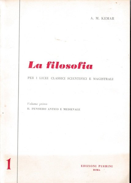 La Filosofia. Primo volume