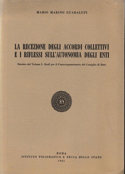 La recezione degli accordi collettivi e i riflessi sull'autonomia degli …