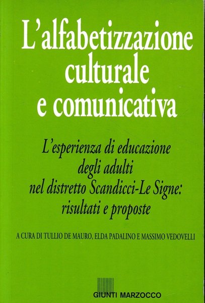 L'alfabetizzazione culturale e comunicativa