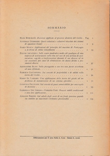 Giornale dell'Istituto Italiano degli Attuari. Anno XXXV - n. 1-2, … | Immagine Gallery 2