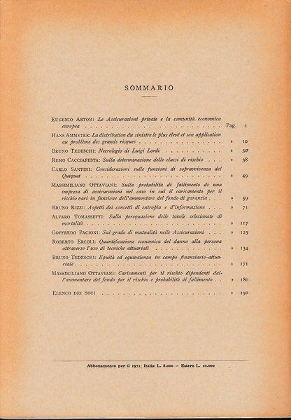 Giornale dell'Istituto Italiano degli Attuari. Anno 1^ e 2^ semestre … | Immagine Gallery 2