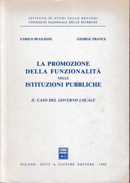 La promozione della funzionalità nelle istituzioni pubbliche. Il caso del … | Immagine principale