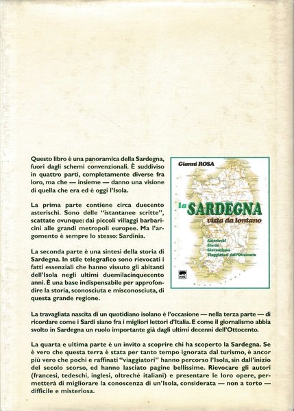 La Sardegna vista da lontano. Asterischi Storia Giornalismo Viaggiatori dell´Ottocento