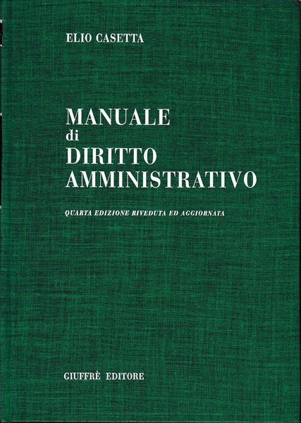 Manuale di Diritto amministrativo | Immagine principale