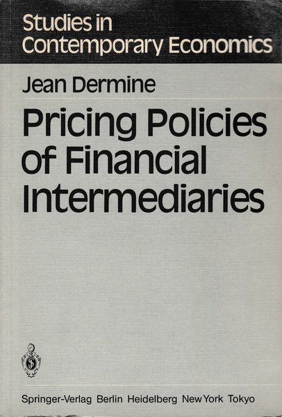 Pricing Policies of Financial Intermediaries | Immagine principale