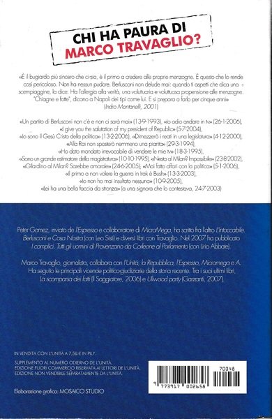 Le mille balle blu. Supplemento dell'Unità