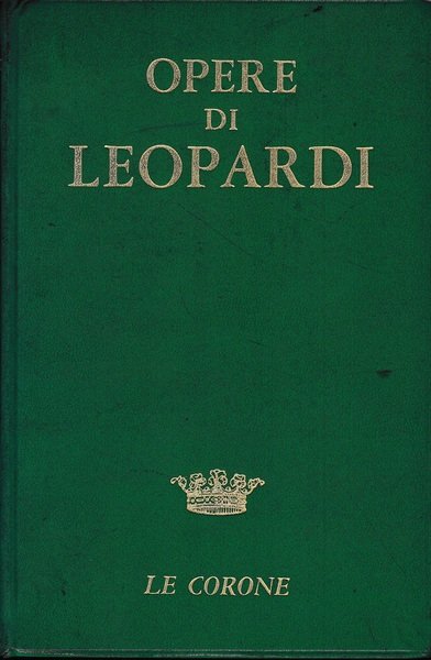 Opere di Leopardi | Immagine principale