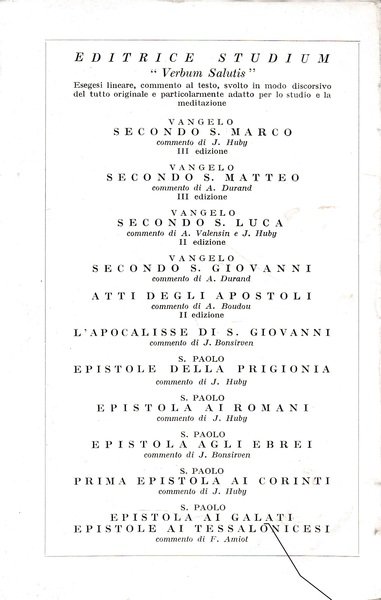 Il Vangelo di N. S. Gesù Cristo e gli atti …
