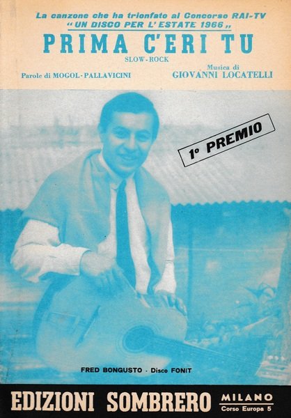 Prima c'eri tu. 1^ premio "Un disco per l'estate" 1966