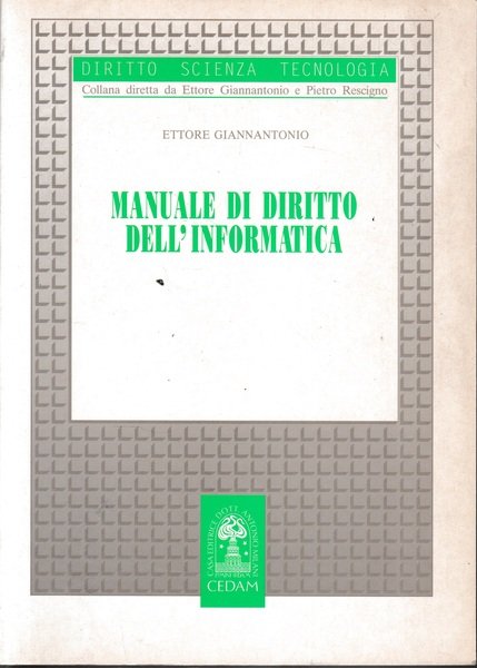 Manuale di diritto dell'informatica